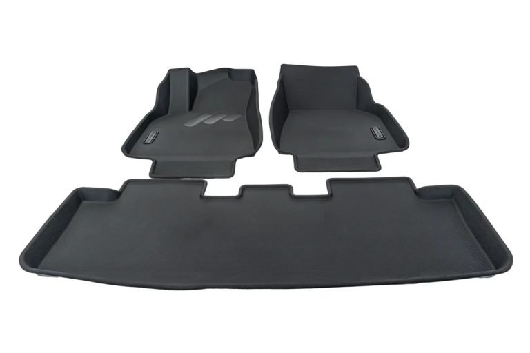 Passgenaue Allwetter-Fußmatten mit Basisschicht für Model Y-Custom Fit Baselayer All Weather Floor Mats for Tesla Model Y 3