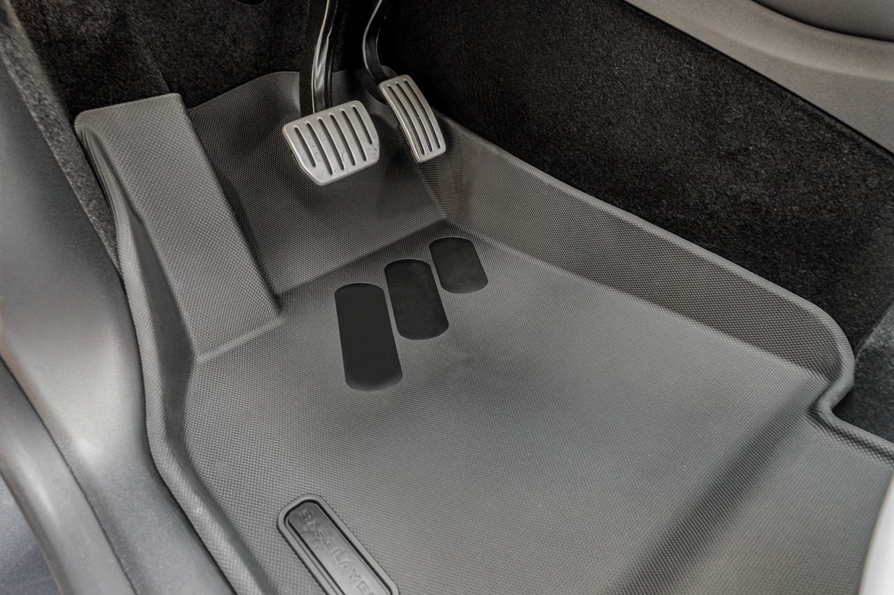 Passgenaue Allwetter-Fußmatten mit Basisschicht für Model Y-Custom Fit Baselayer All Weather Floor Mats for Tesla Model Y 4