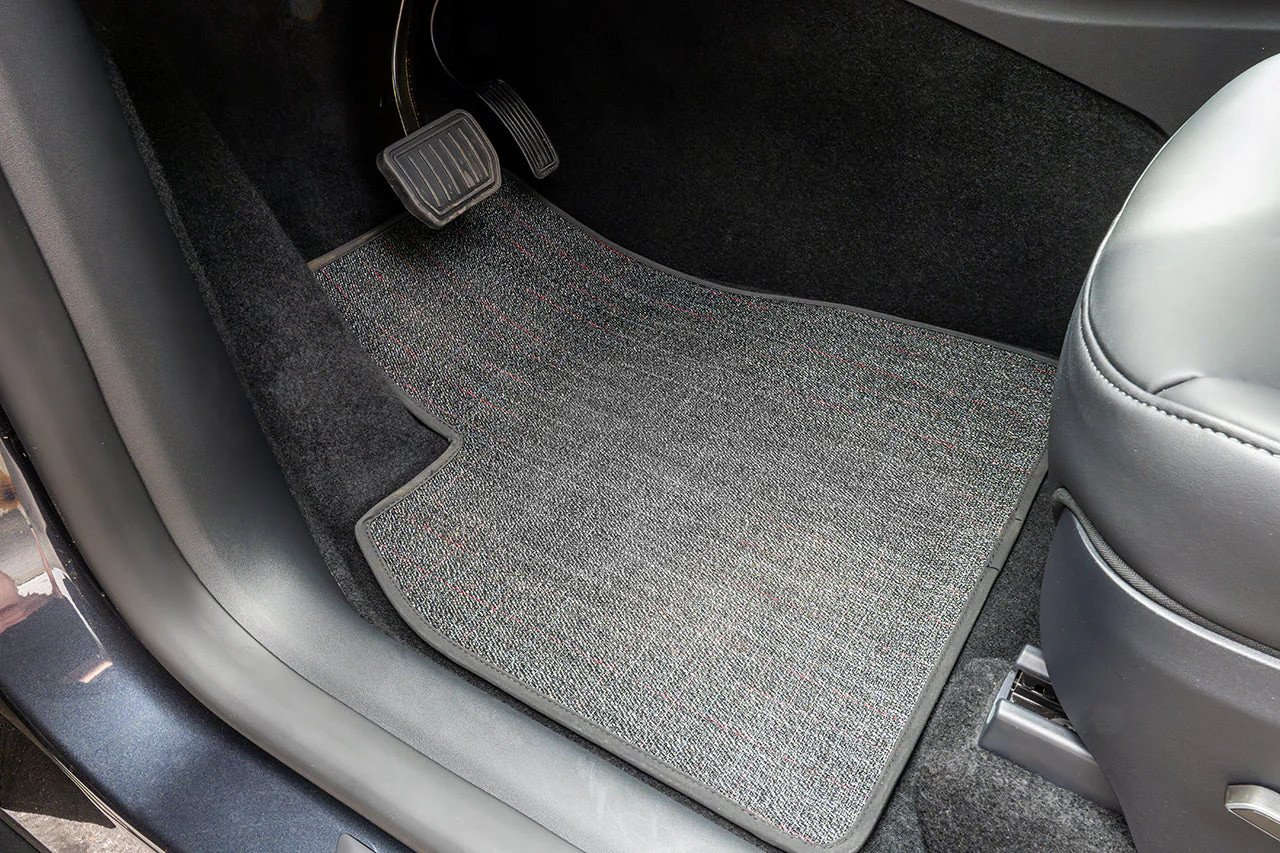 Model 3 / Y Chilewich maßgefertigte Fuß- und Kofferraummatten-Tesla Model 3 Y Chilewich Custom Fit Floor and Cargo Mats 7