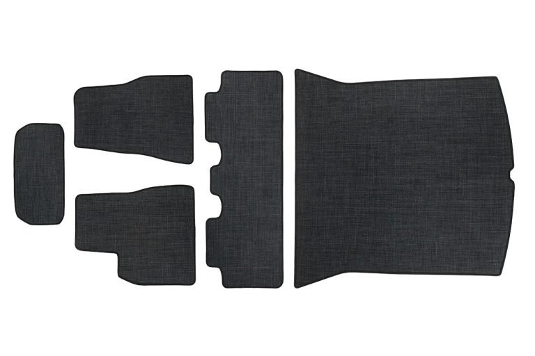 Model 3 / Y Chilewich maßgefertigte Fuß- und Kofferraummatten-Tesla Model 3 Y Chilewich Custom Fit Floor and Cargo Mats
