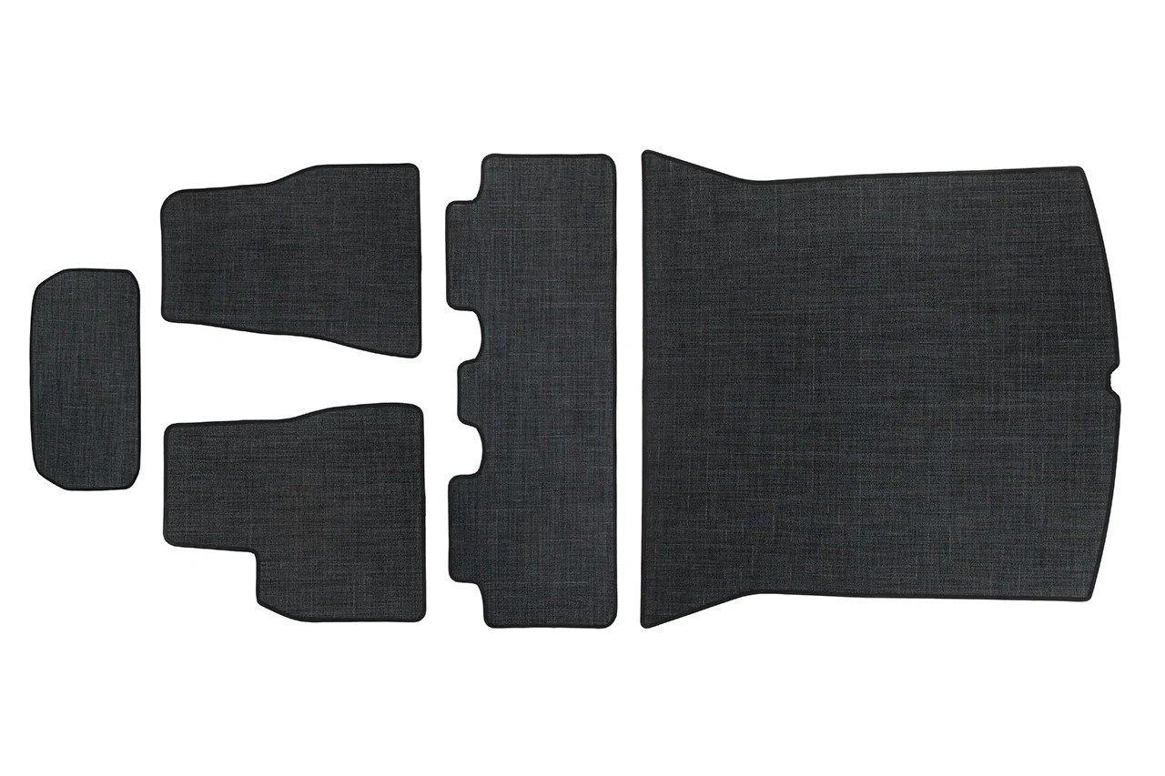 Model 3 / Y Chilewich maßgefertigte Fuß- und Kofferraummatten-Tesla Model 3 Y Chilewich Custom Fit Floor and Cargo Mats