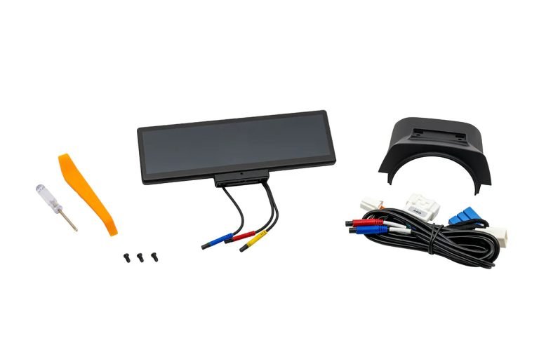 Model 3/Y MSX-CP9 „FloThru HVAC“ Fahrerorientiertes intelligentes Instrumentencluster mit Apple CarPlay & Android Auto-Tesla Model 3 Y MSX CP9 “FloThru HVAC” Driver View Smart Instrument Cluster with Apple CarPlay Android Aut 2